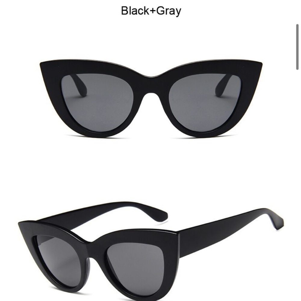 🆕 Matte Frame Cat Eye Sunglasses - Picture 3 of 3